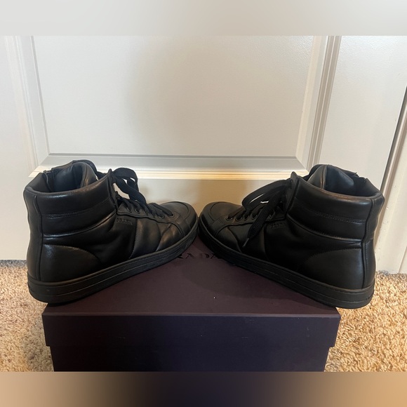 Men’s Prada boots black size 10 only for pick up at San Antonio TX - Picture 7 of 12